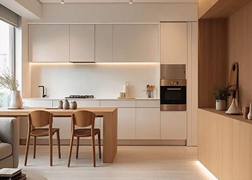 Беленый дуб | Теплая и нежная текстура, навевающая спокойное и уютное настроение